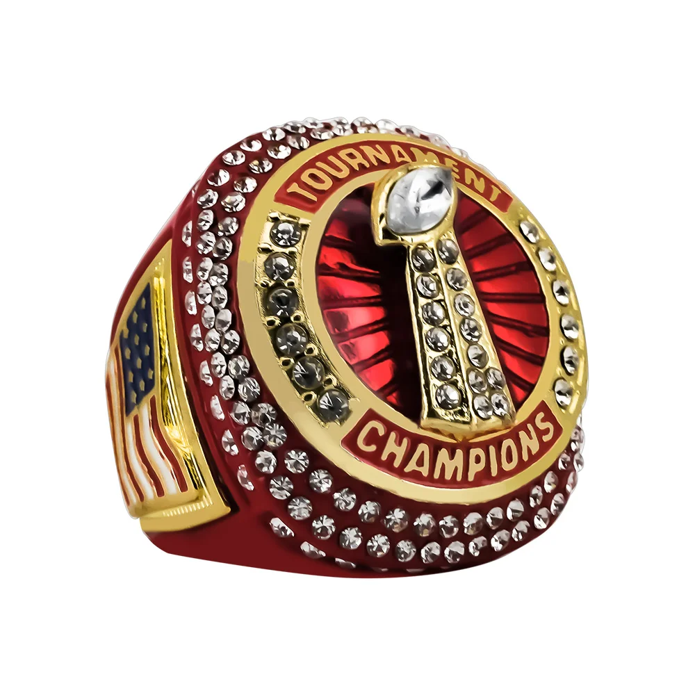 Custom Championship Rings Ruby Trophy Gemstone Options