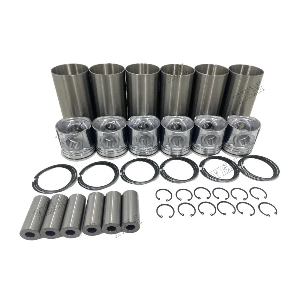 C6.4 Cylinder Liner Kit Fits for Caterpillar Genuine Engine Parts 3