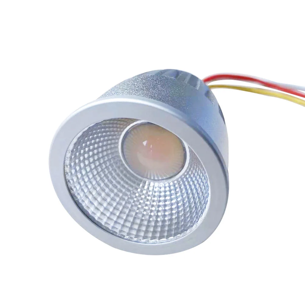CCT 24V Ceiling KNX DALI PWM Dimmable Tunable White CRI95 COB LED MR16 Module Spot Light Reflector 60D 8W Spots