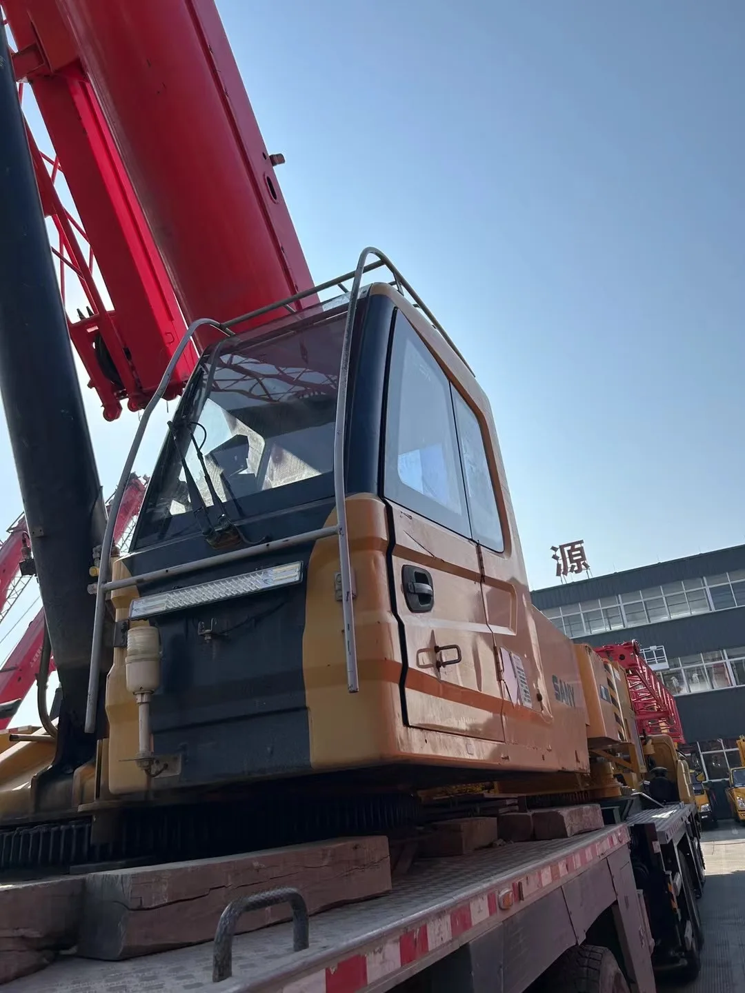 Original China Sany STC500 50t Second Hand Truck Cranes Power Saving