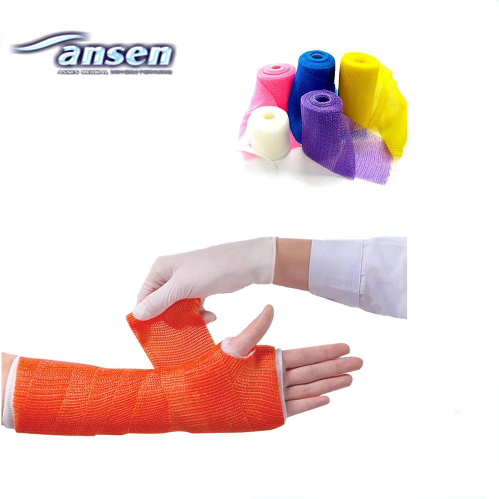 Alibaba China Medical Hospital Disposable Items Supply Orthopedic Fiberglass Casting Tape Machine CE Certified Waterproof Class