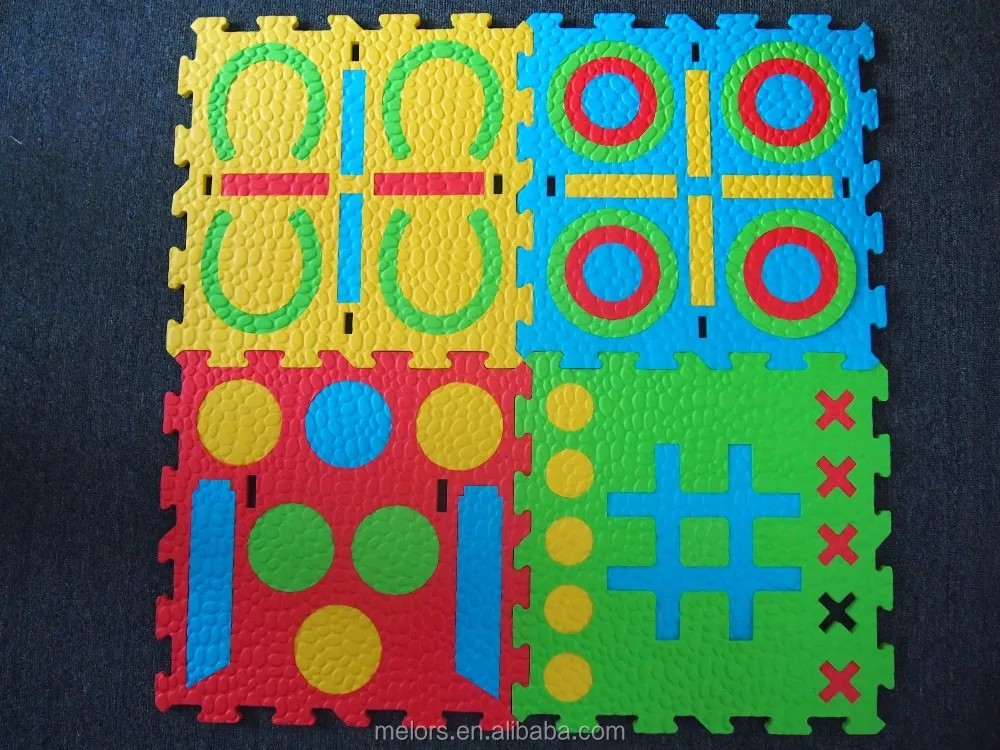 Новый дизайн Дети Любимые пены eva головоломки плитка коврики и шары для