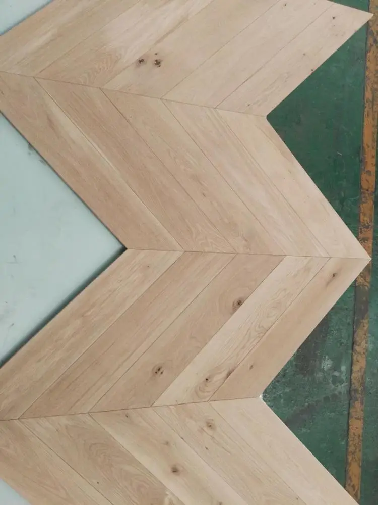 Many Sizes Available Oak Chevron Fishbone Flooring