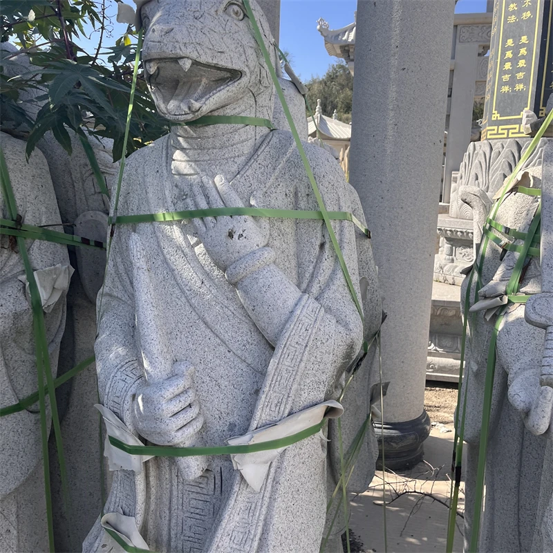 product natural granite life size hand carved chinese zodiac figure sculpture for outdoor decor natural stone statue figure sculpture-3