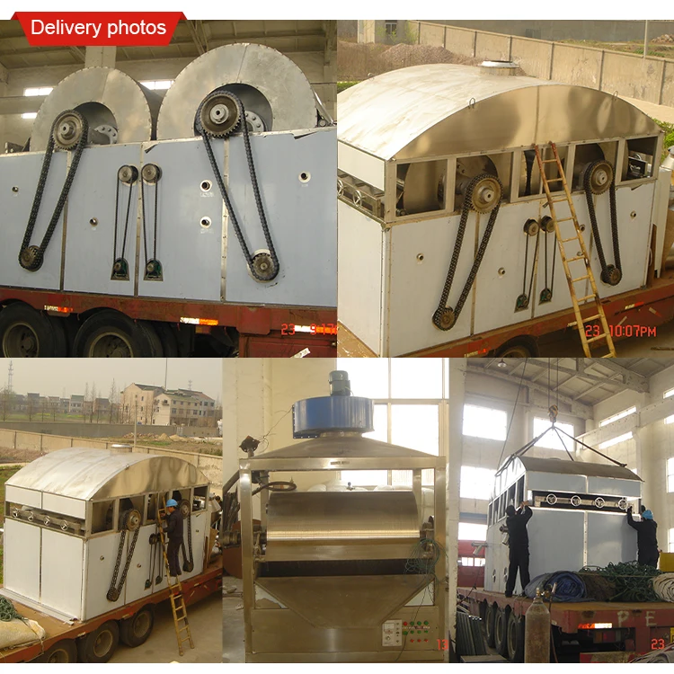 Chemical Scratch Board Dyestuff Rotary Scraper Customizable Drum Dryer ...