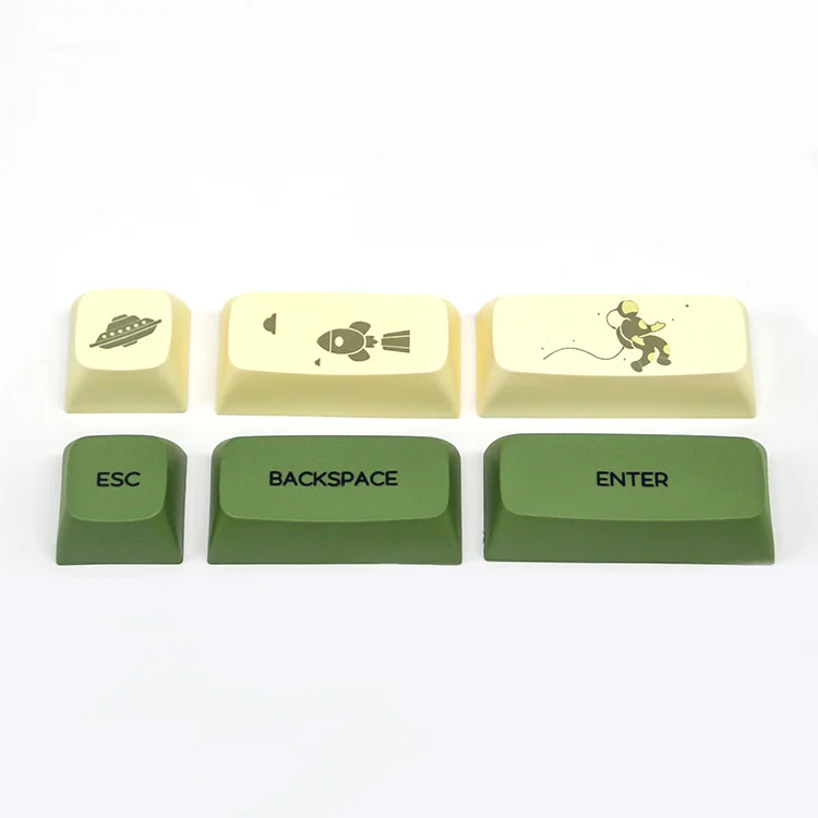 Prosub Sublimation Blanks Custom 68 Keycap PBT Standard Key Caps for Mechanical Keyboard Cherry Keyboard Keycaps