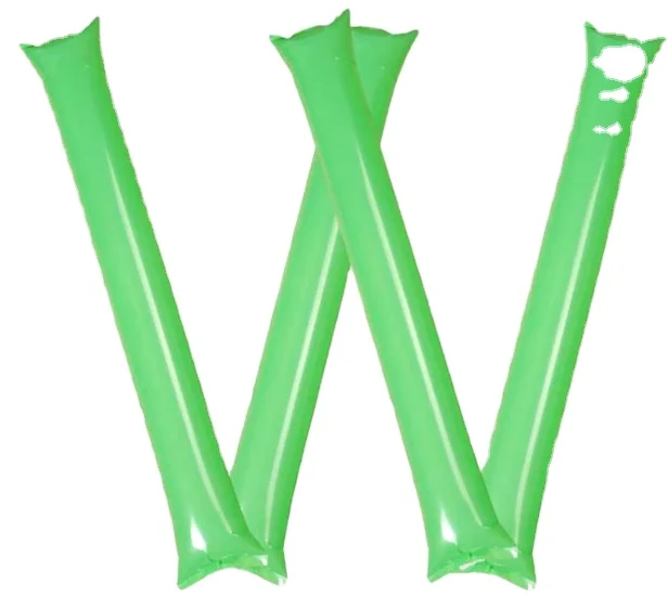 thin plastic sticks inflatable led cheering sticks for