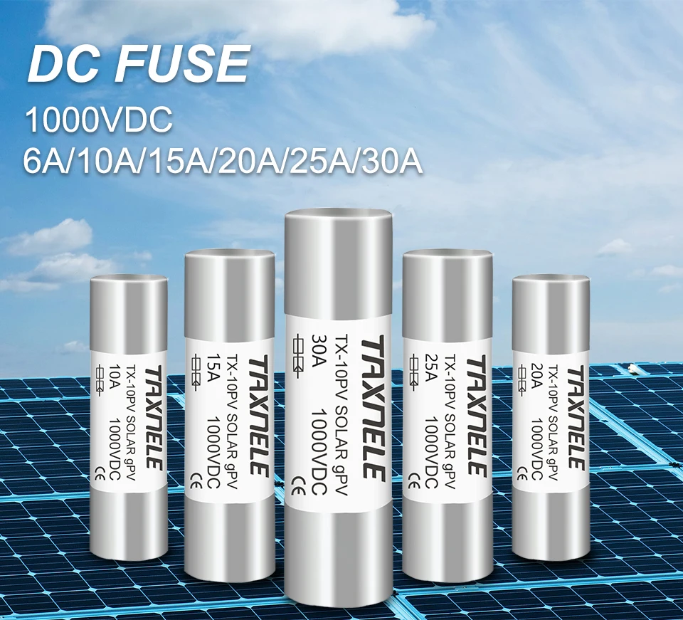 1000V DC PV Solar Fuses - Reliable Power System Protection