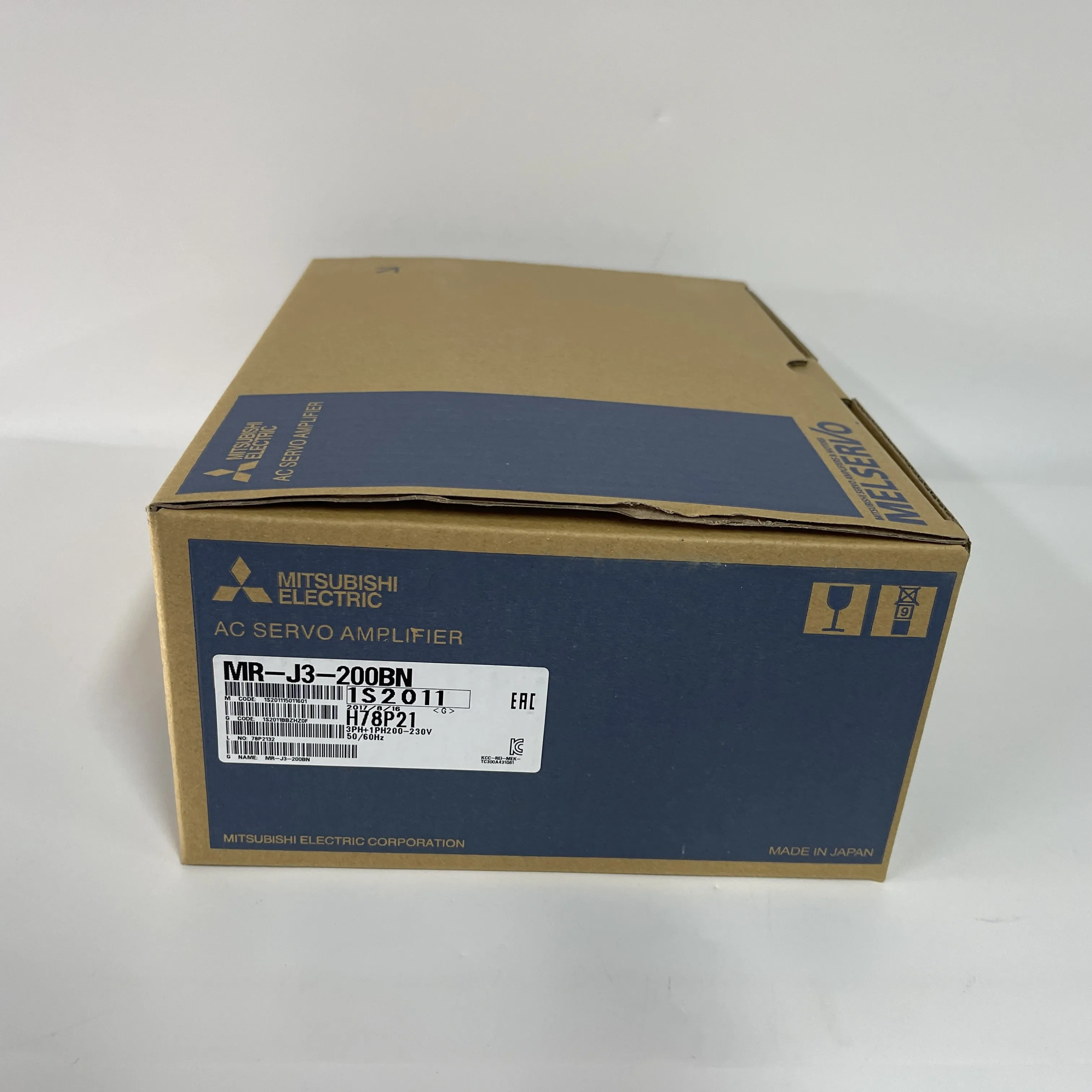 MITSUBISHI AC Servo Amplifier MR-J3 Series MR-J3-200BN