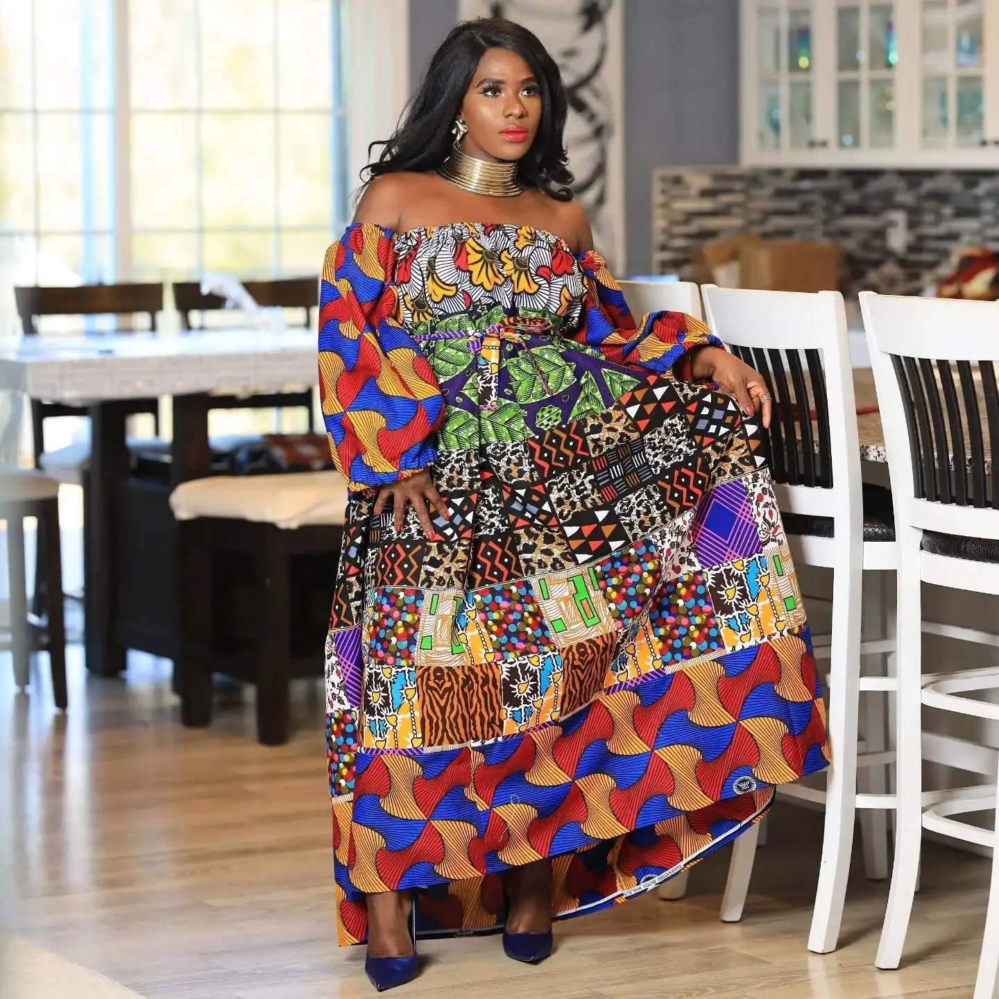images of african fashion dresses Kifa Dress: Define Your Style with Haute Afrika main image 0