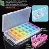 P31A Weedly Pill Box W/3Grid Per Day