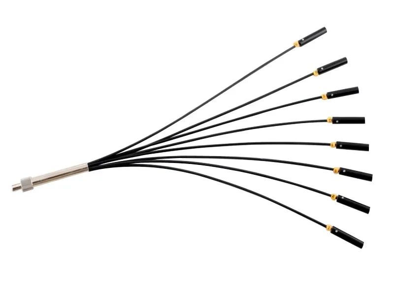 Customized Machine Vision Microscope Double Arm Glass Fiber Light Guide