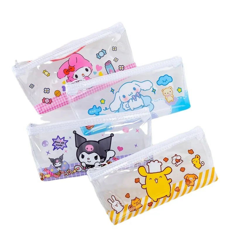 Фабрика высокого качества на заказ прозрачный ПВХ упаковочный мешок для обучающих инструментов с застежкой-молнией