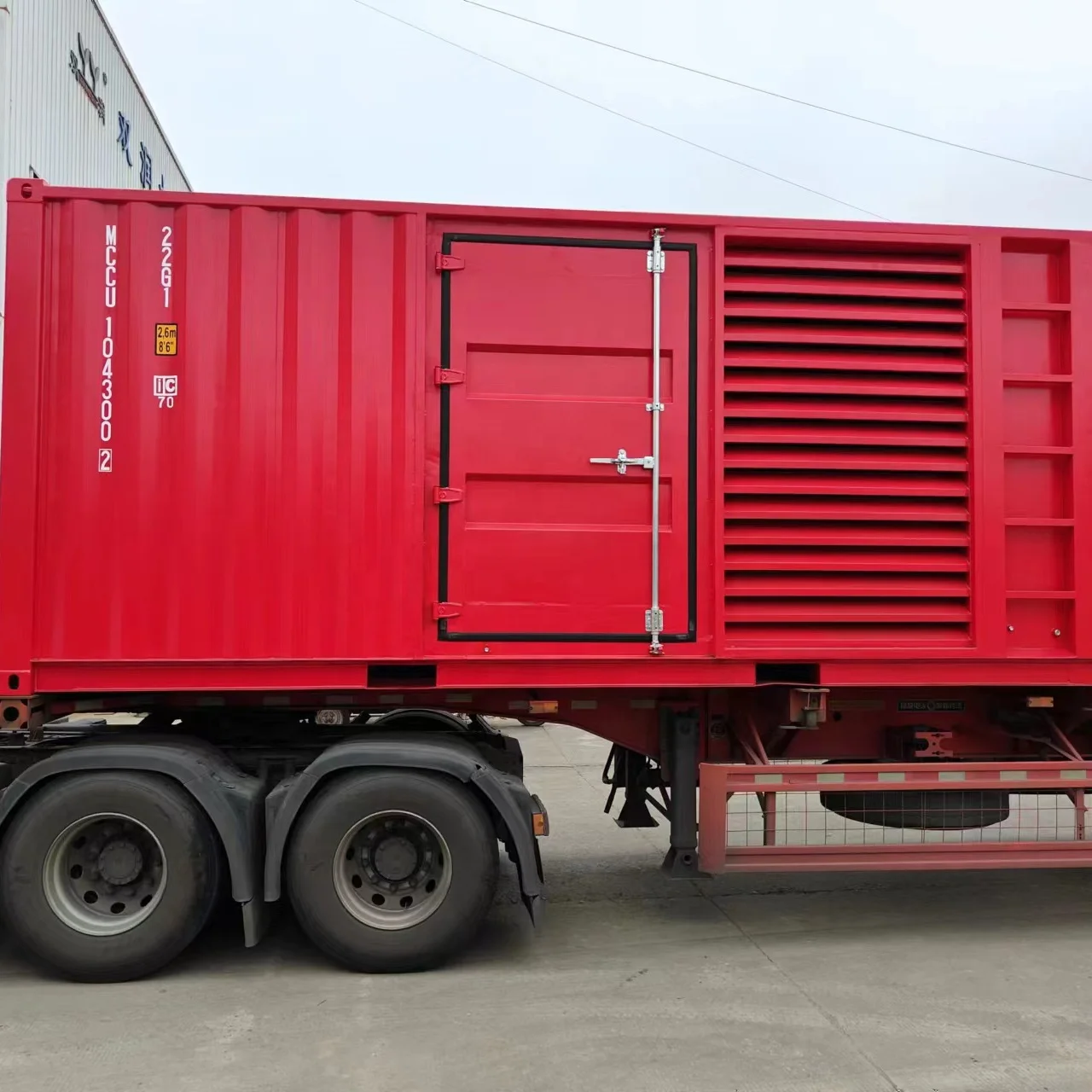 Open or Container Type Power Generator 700kW With Brushless Alternator Genset Diesel Generator Price