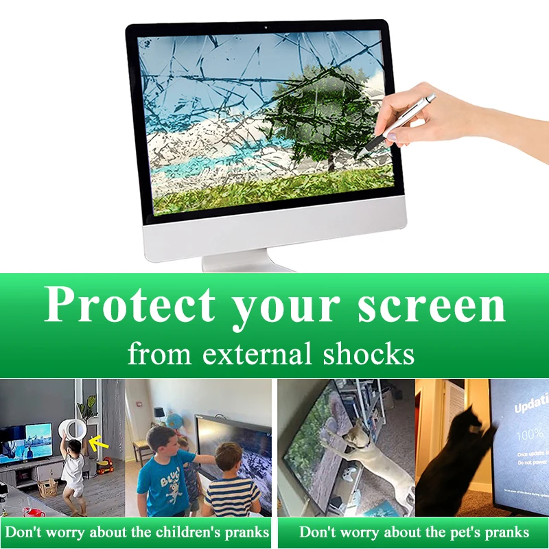 TUV Certificated Anti-scratch PET Blue-light Screen Protection Film for Laptop Anti Blue Light Screen Protector