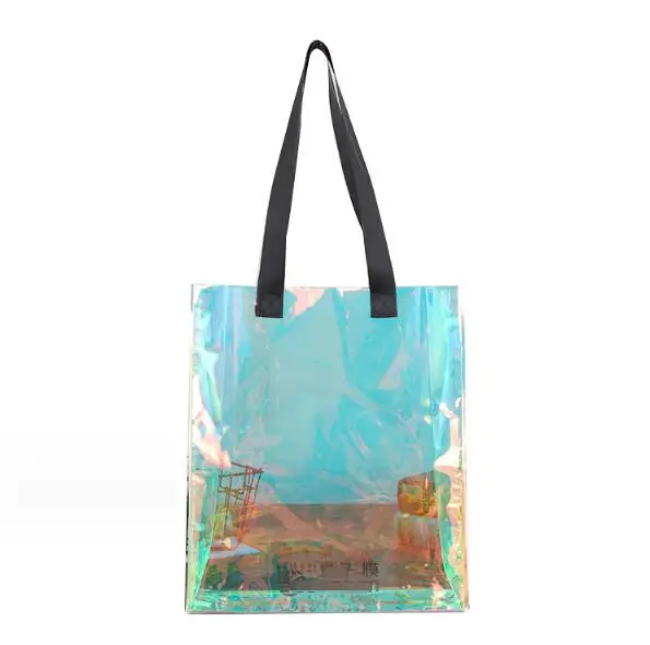 Sac de plage d'été en gelée transparent imperméable à l'eau avec - Main Image