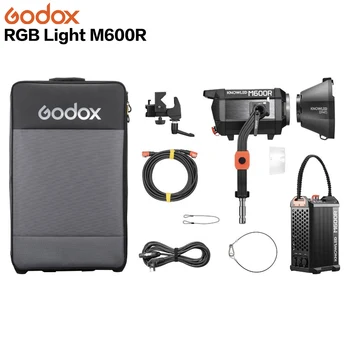 Godox M600R 740W 5600K Daylight Continuous LED Video Light Built-in FX Effects with Portable Case Photographic Lighting product image