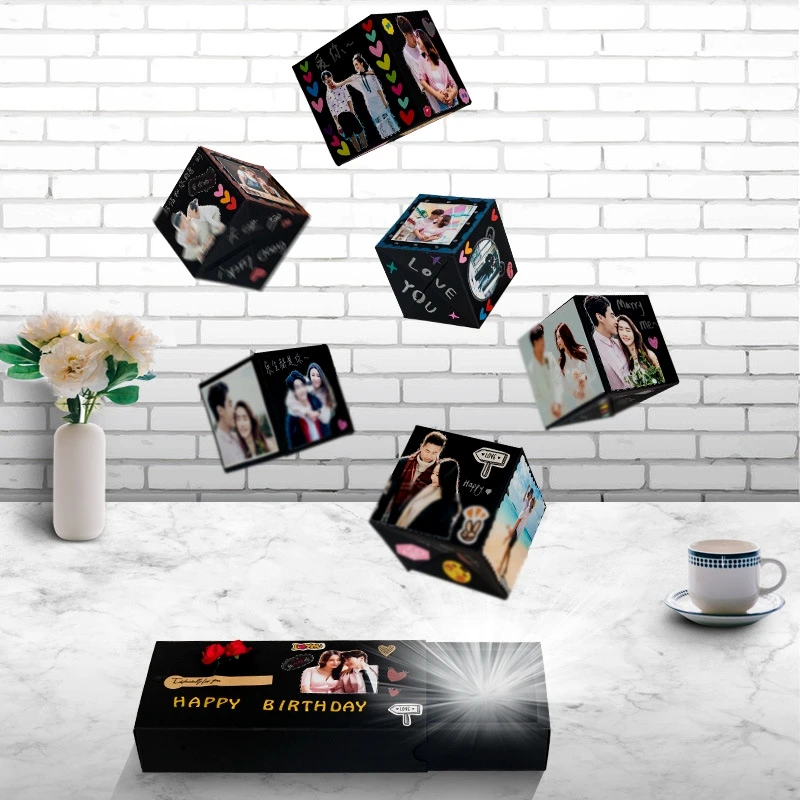 Individual Album Gift Box Creative DIY Photo Gift Box Explosion Gift Box  For Birthday Surprise - AliExpress