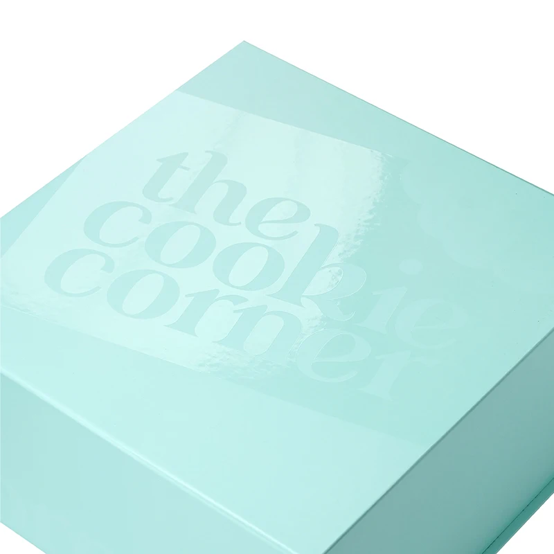 Custom Full Printing Collapsible Lid and Base Packaging Paper Gift Box Flat-Pack Box Foldable Box