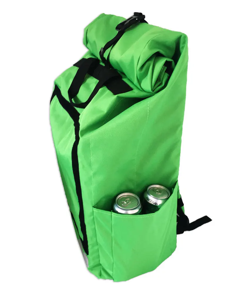 ROLL TOP BACKPACK INSULATED FOOD DELIVERY BAGS and CATERING BAGS