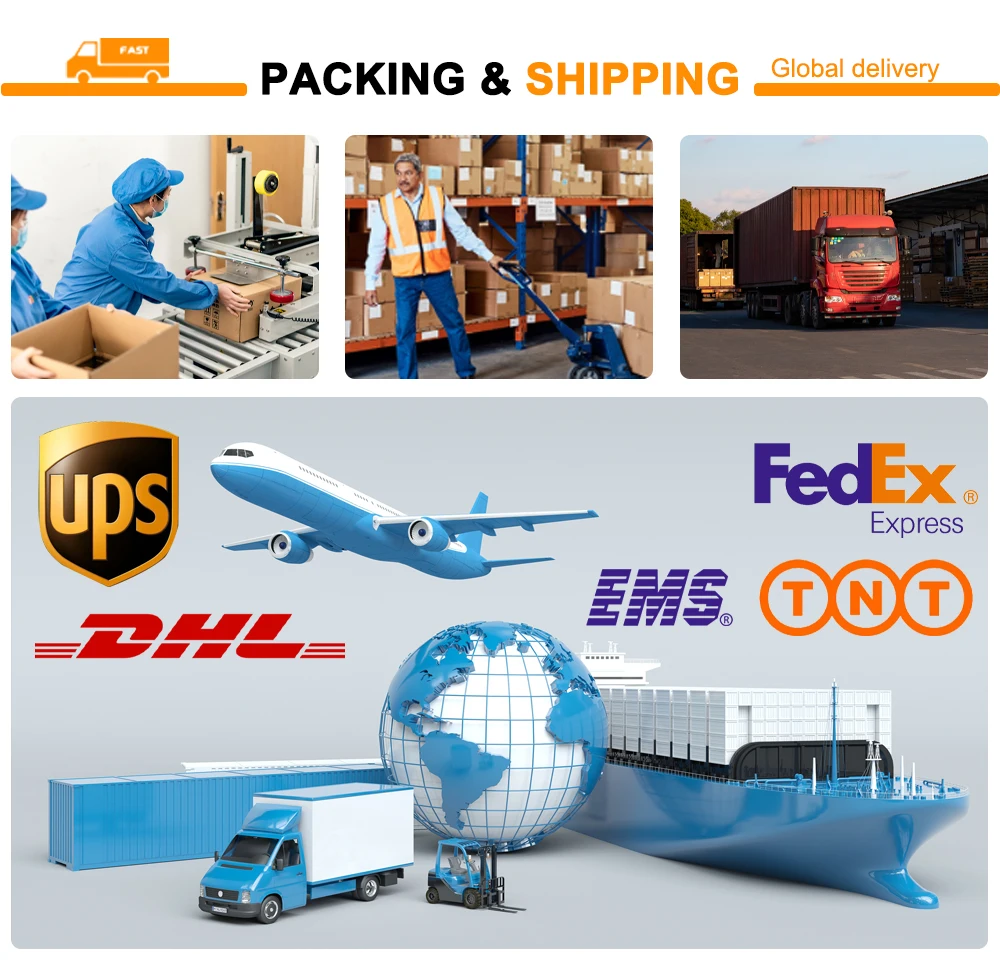Packaging & shipping specifications