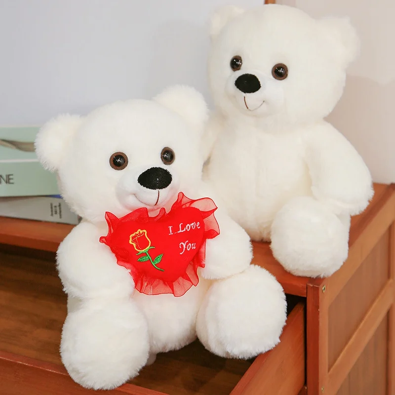 25cm Stuffed Teddy Bear - 15 Different Colors Custom Plush Toy