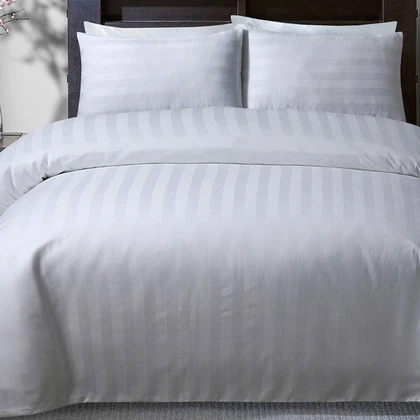 plain white single duvet set