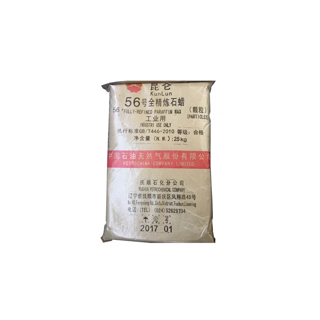 Semi Refined Paraffin Wax / Paraffin Wax Sr120 / Kunlun Paraffin Wax 60/62