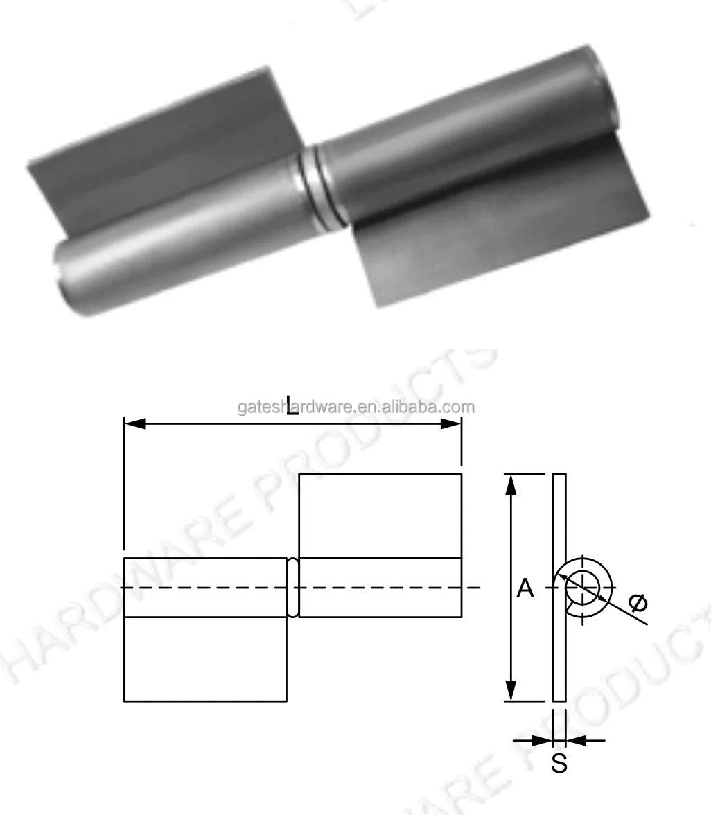 Welding Flag Hinge - Buy Gate Hinge,Welding Hinge,Steel Gate Hinge ...