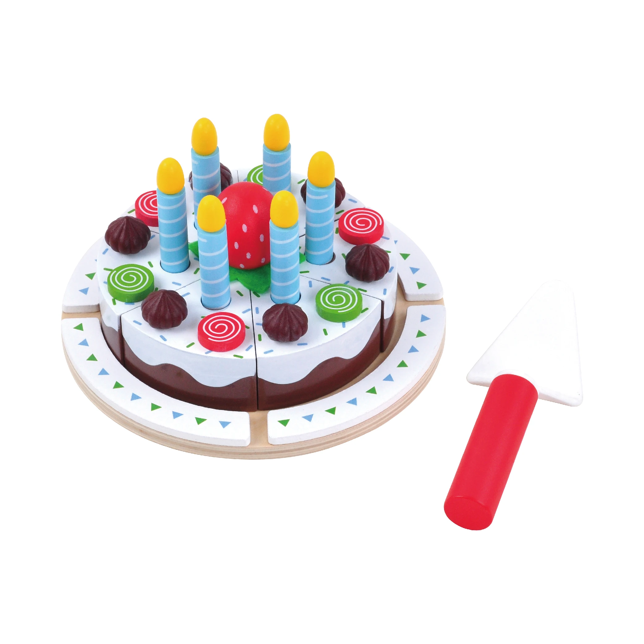 Новый дизайн Детская ролевая игра десертная игрушка деревянный чайный