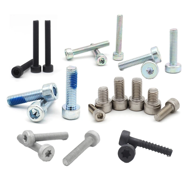 High Strength Full Thread Half Threaded Allen Bolt M6 M7 Carbon Steel Titanium Stainless Allen Key Bolts