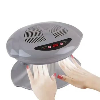 Air Nail Dryer 400W Intelligent Automatic Sensor Hot & Cold Air Nail Polish Drying Fan Manicure Tool for Home Salon