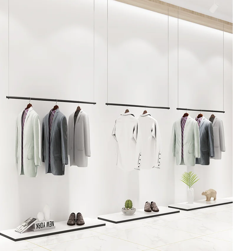 Fashion Retail Clothes Rack Clothing Shop Fitting For Cloth Hanger Display  - Buy Clothing Shop Fitting,Clothes Hanger Rack,Clothes Rack Product on  Alibaba.com