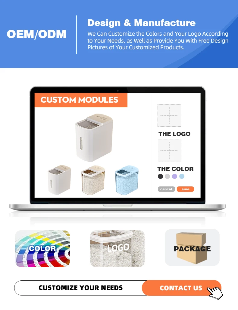 product wanuo 155kg pet food storage container dog food storage bin dry food storage container-6