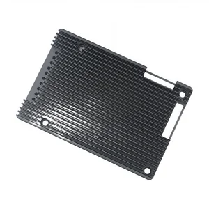 Customized CNC Machined Radiator Coolers Stainless Steel Large Aluminum Extruded Profile Anodized Radiator