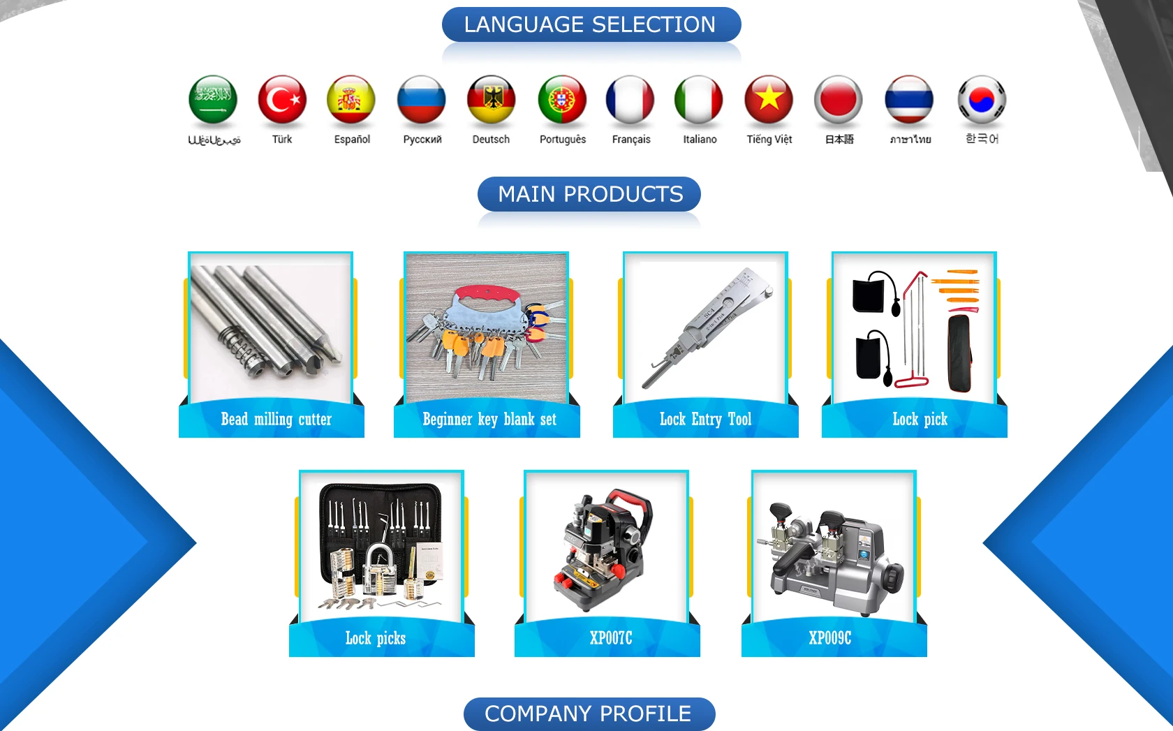 Key Clamp Key Holder Key Cutting Machine Locksmith Tools Kit Remove Lock Repairing Lock Pick