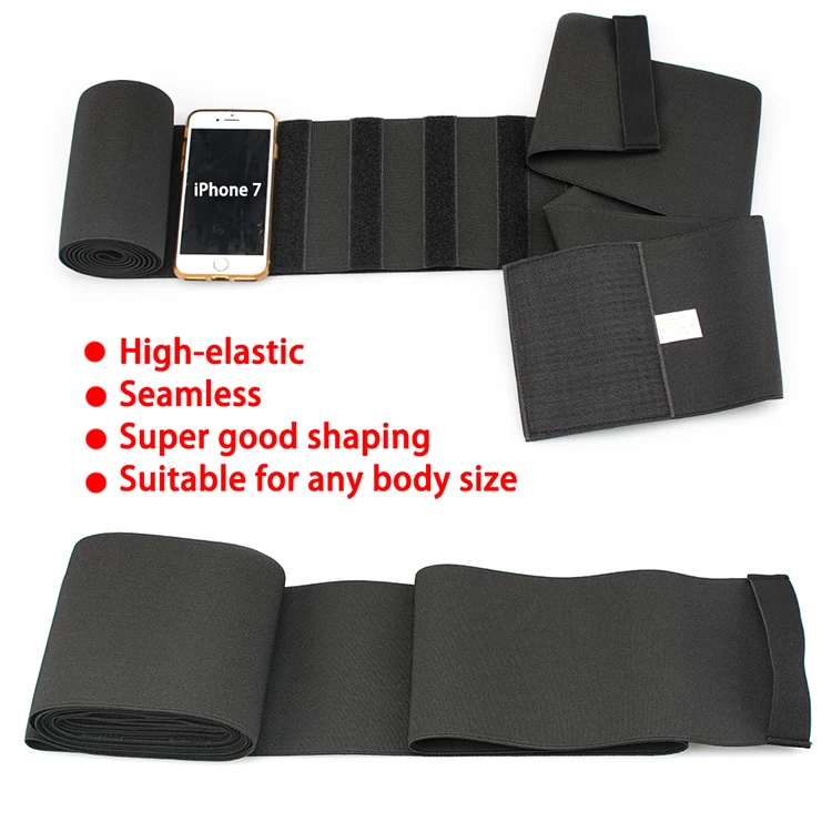 New Hot 12.5cm Width Latex 4 5 6 Meter Long High Slimming Tummy Belly Stomach Wrap Trimmer Belt Girdle Waist Trainer