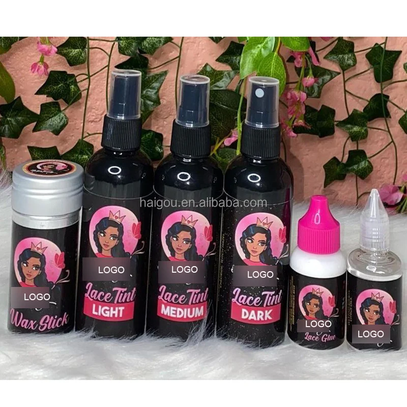 Wholesale Watermelon Transparent Lace Glue Pen Dark Brown Lace Tint