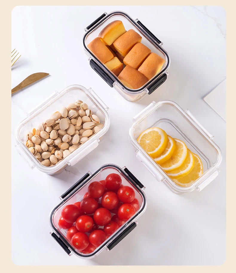 Plastic Organizer Storage Box Multifunctional Fruit Sealed Box  Lunch Box Wholesale Food Storage Containers supplier