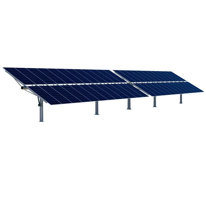 JINBIAO Commercial Solar Tracking Mount Automatic 500KW Single Axis Solar Tracker System Heavy Steel Custom Cutting Processing