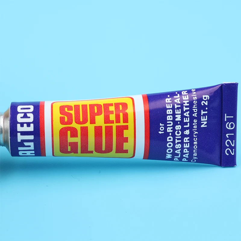 Ultra High Strength Cue Tip Fix Glue for Wood Rubber Metal Leather Eco-friendly Pool Cue Tip Fox Glue