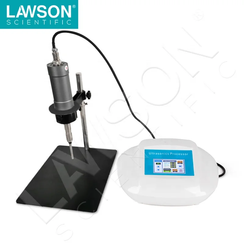 Handheld Ultrasonic Homogenizer Processor Manufacturer Lab CellCrusher Tissue Breaking 420 CellDisruptor Mixer Sonicator