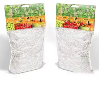 5X30FT Heavy-Duty White Colour Nylon Plastic Polyester Garden Plant Trellis Net Hydroponics Trellis Netting