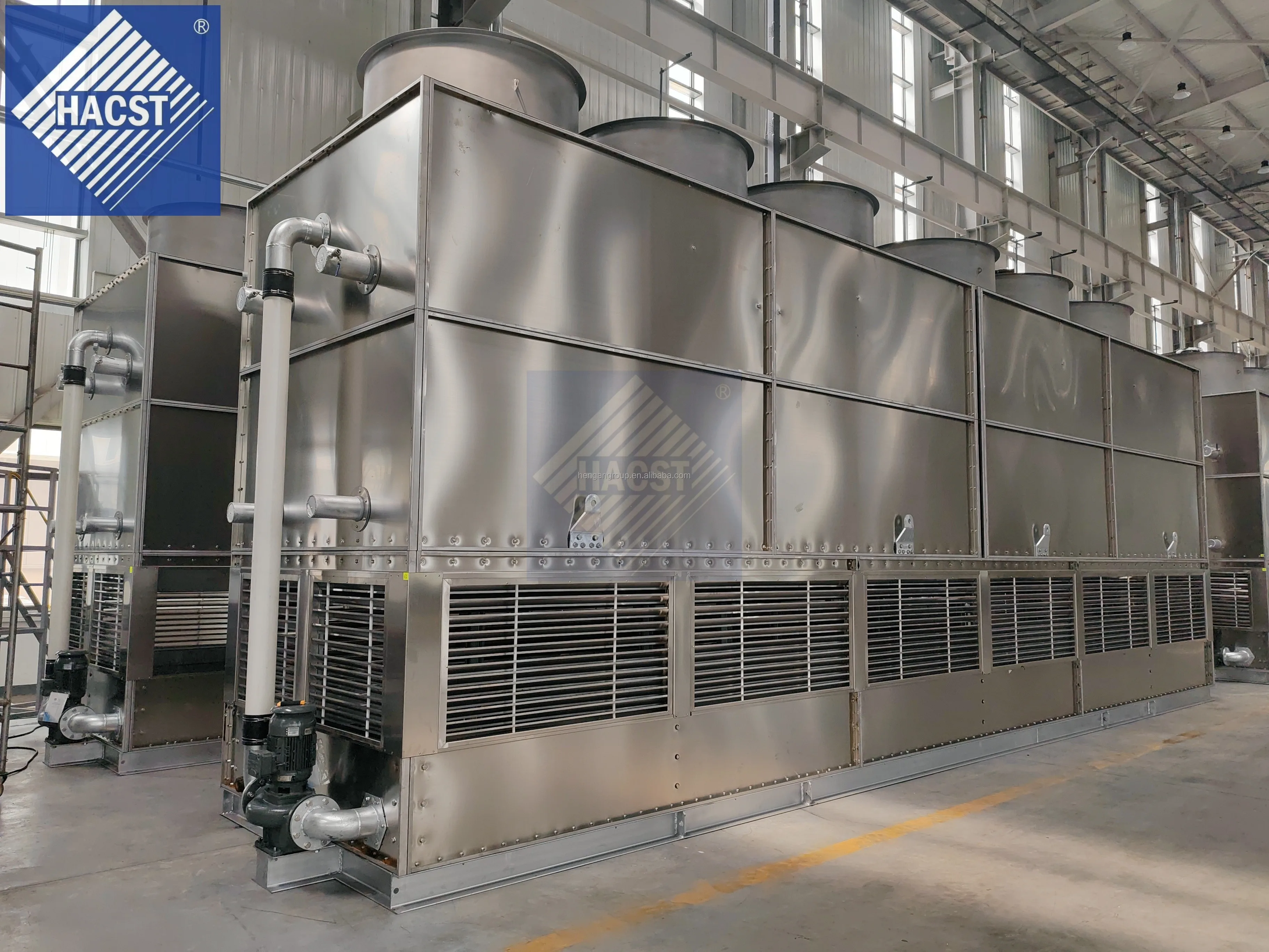 Mycom Compressor Ammonia Compressor Refrigeration Evaporative Condenser for Mayewaka Compressor