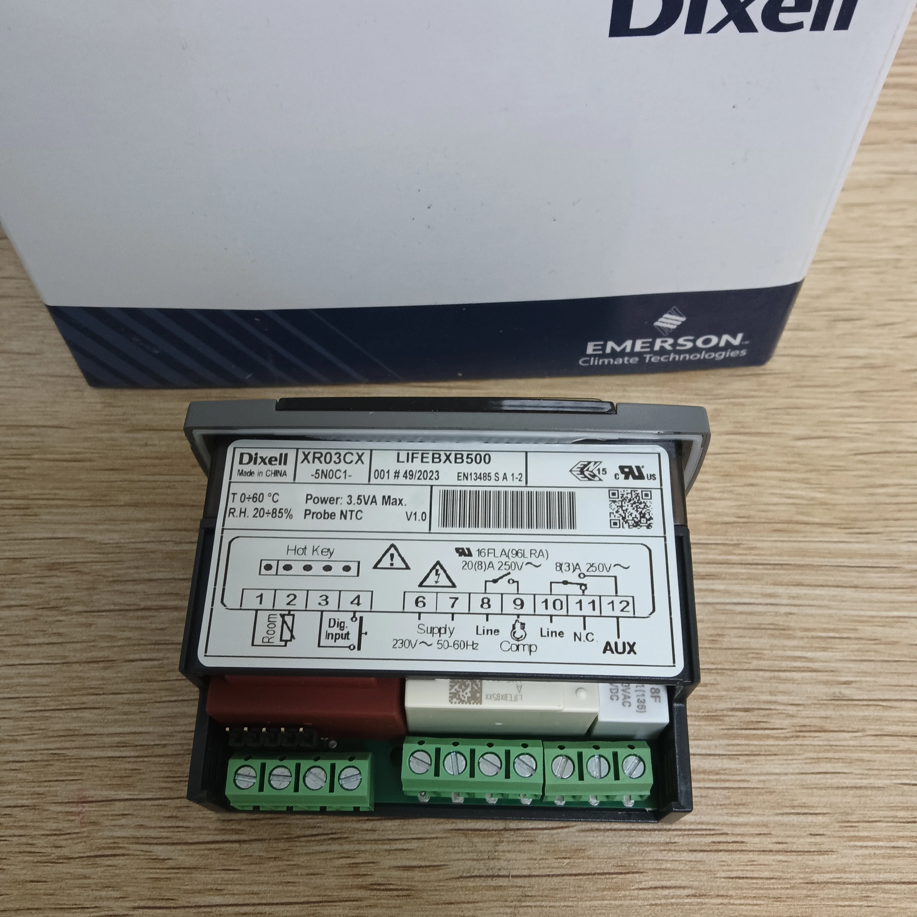 Dixell Thermostat Xr03cx Lifebxb500 - Buy Oven Thermosta,Temperature ...