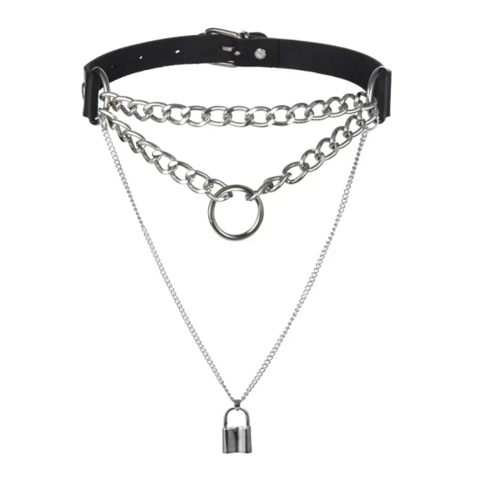 Emo Aesthetic Chain Necklace - ShopperBoard