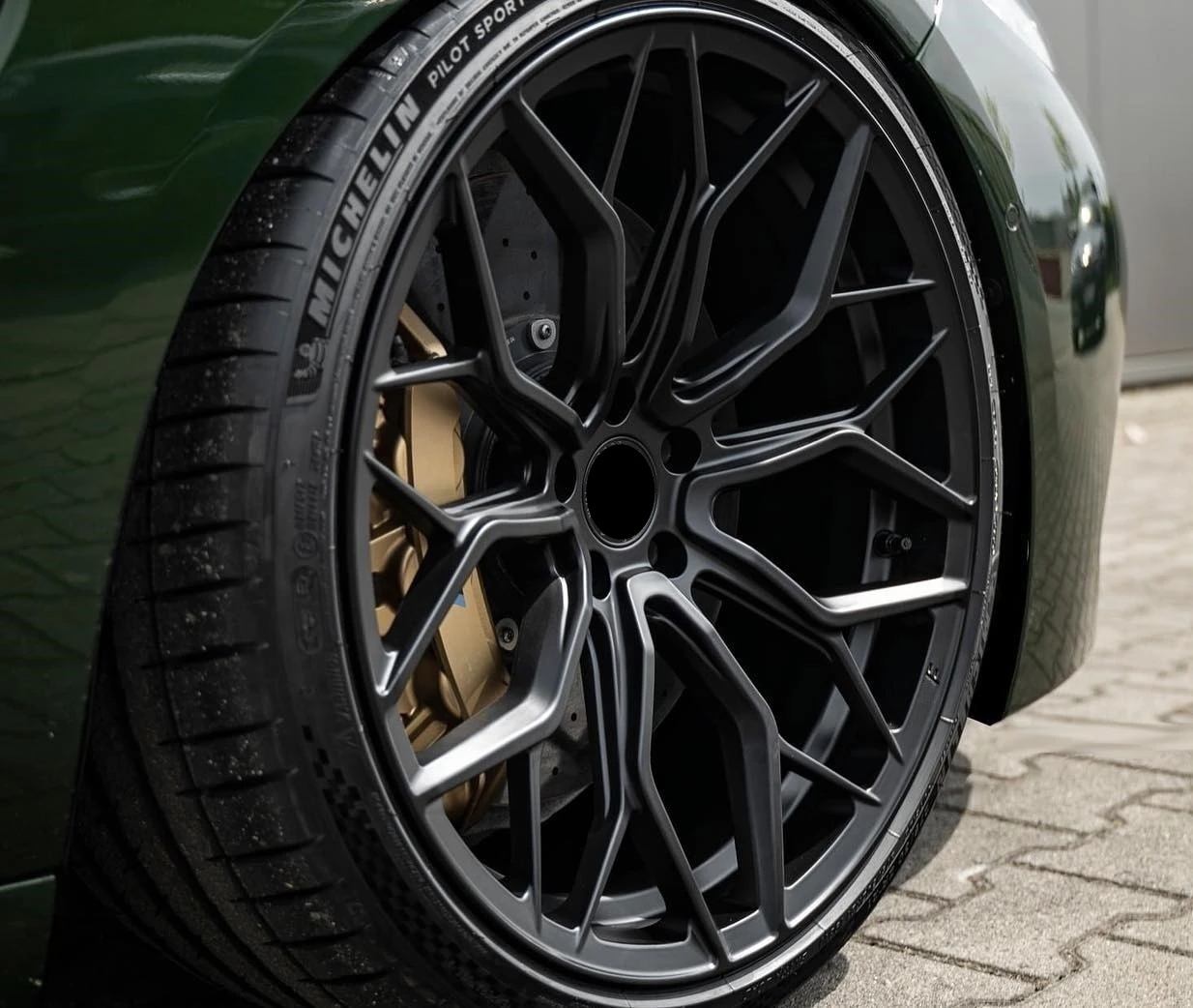 モノブロックマルチスポークBMW m3 m5 f10 m6 e61 e92 e93 e39 e46用20 