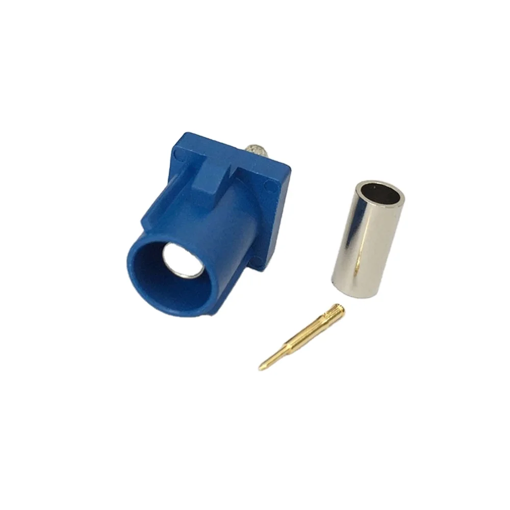 1pce Ts9 Male Plug Right Angle Crimp Rg174 Rg316 Lmr100 RF Connector Gold Plated for sale online 