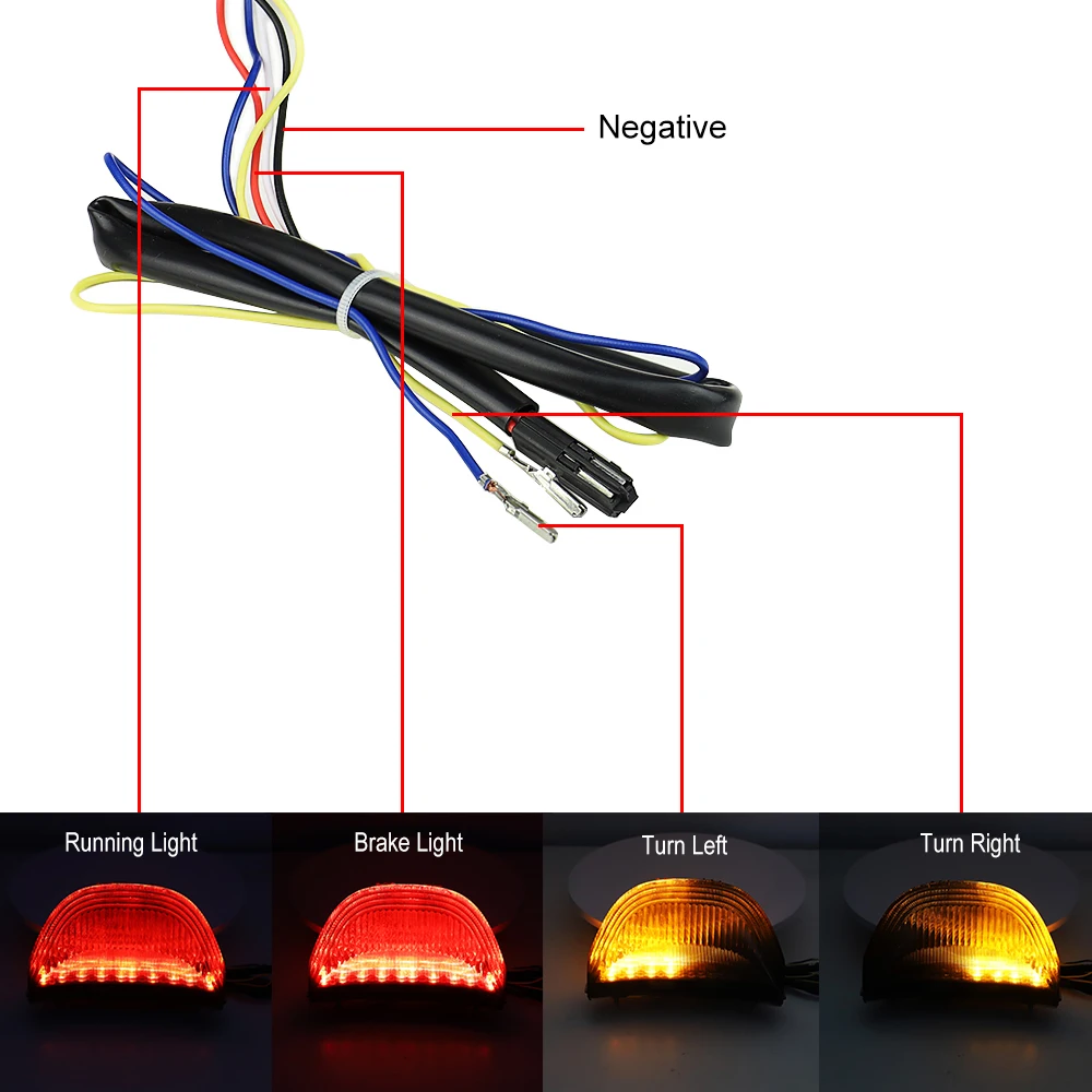 thumbnail image 2 of Dreamizer Integrated LED Tail Light With Turn Signals For Honda CBR 600RR 2003-2006 & 1000RR 2004-2007 2 of 3
