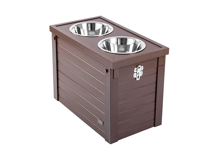 Pet Bowl Storage Bucket cat Food Dog Food Preservation Moisture-proof Dry Storage Bucket and Bowl Two in One details